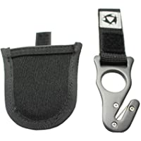 Los mejores  - Mystic Kitesurfing Harnesses Hook Safety-Knife Paragliding Skydiving with Pocket 2019-Black